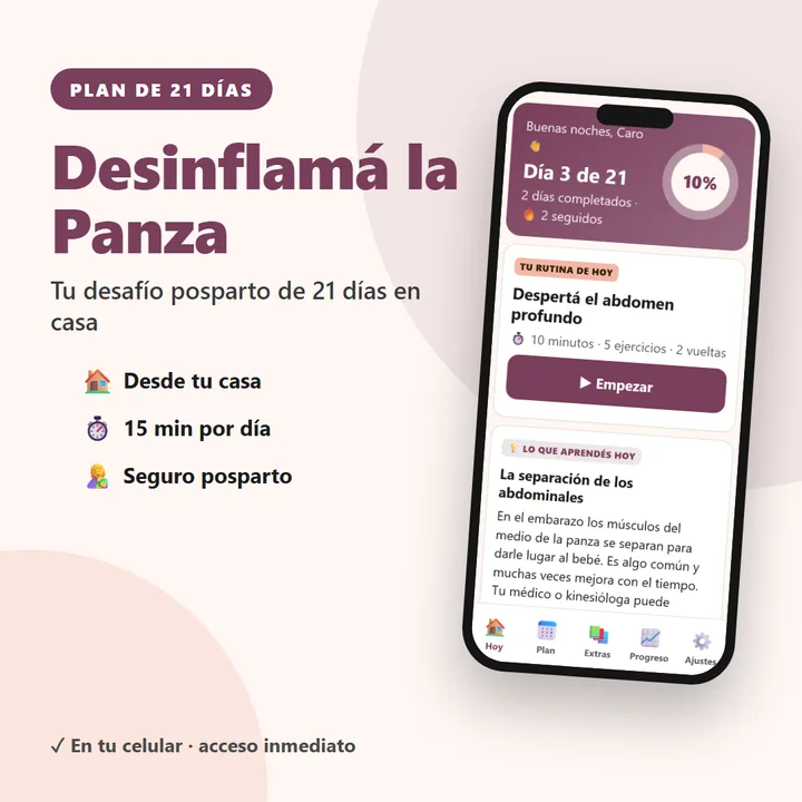 Desafío Desinflamá la Panza